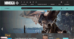 Desktop Screenshot of mmoga.fr